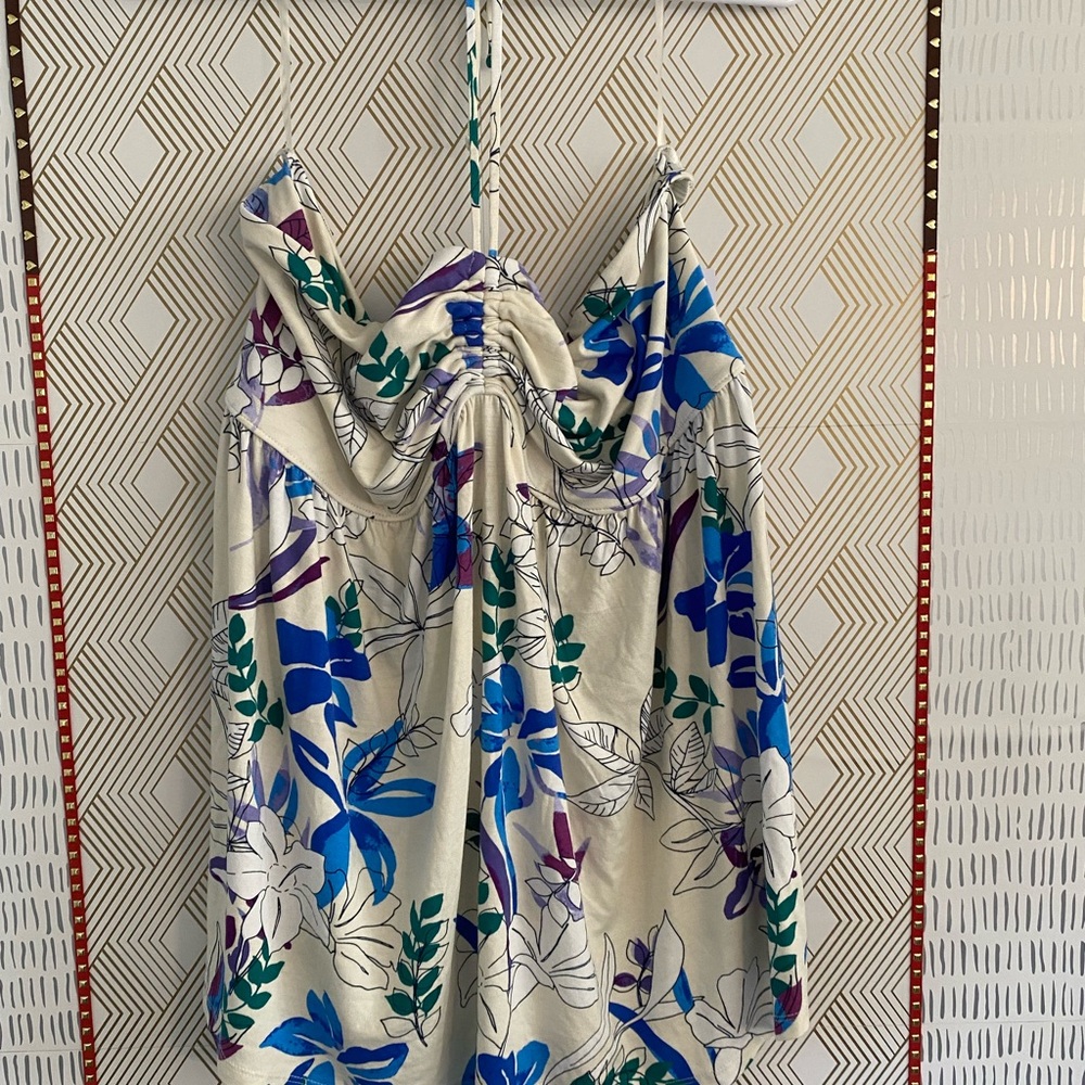 Floral Print Women's Blouse